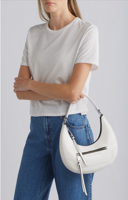 Marc Jacobs Small Crescent Shoulder Bag White