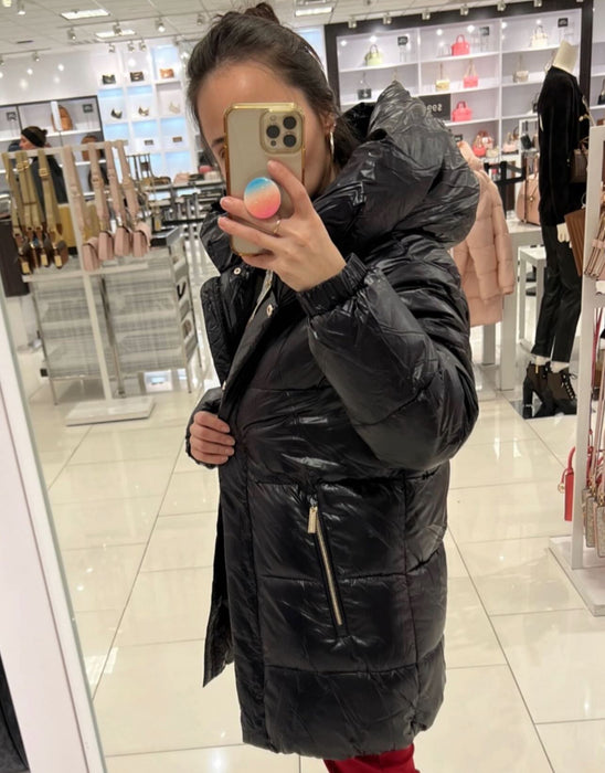 Michael Kors Puffer Coat in Black