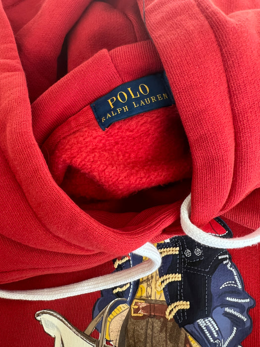 Ralph Lauren Polo Bear Hoodie in Red