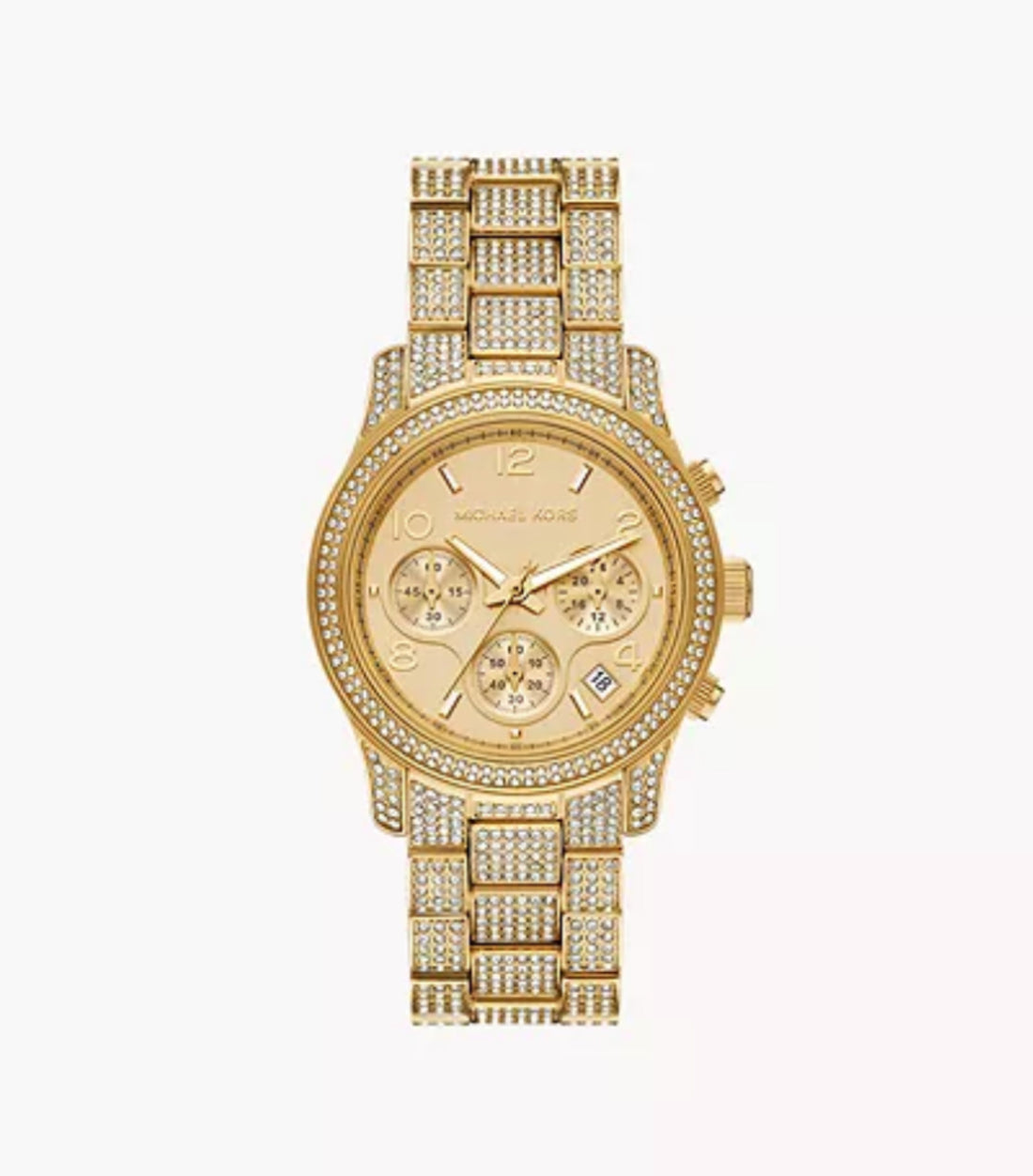 Michael Kors Everest Chronograph Gold-Tone Stainless Steel Watch (Model: MK7254)