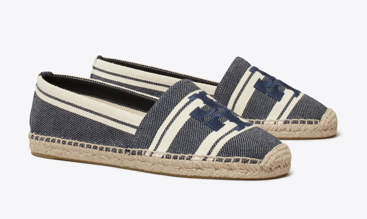 Tory Burch Double T Jacquard Espadrille