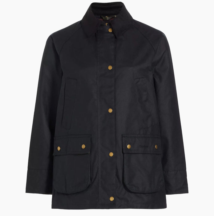 Barbour Acorn Wax Jacket Navy