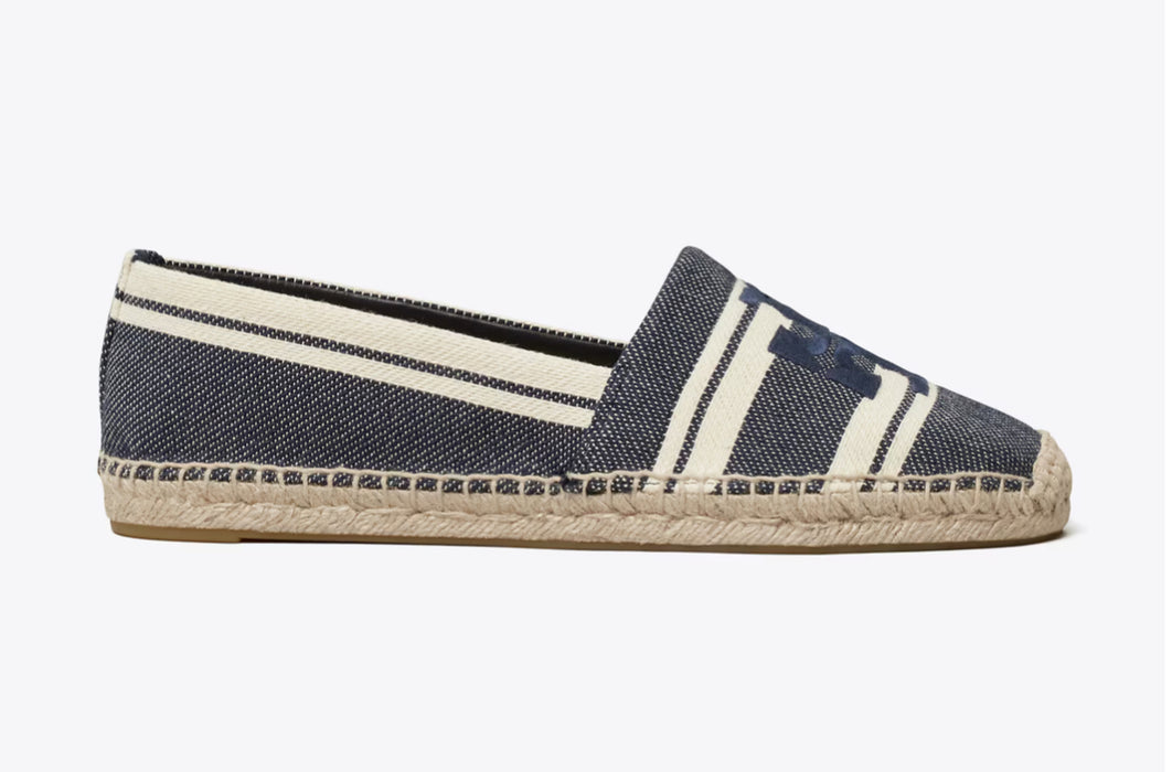 Tory Burch Double T Jacquard Espadrille