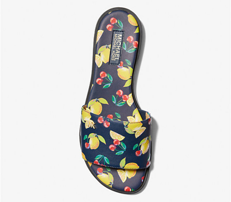 Michael Kors Fruit Pattern Slide