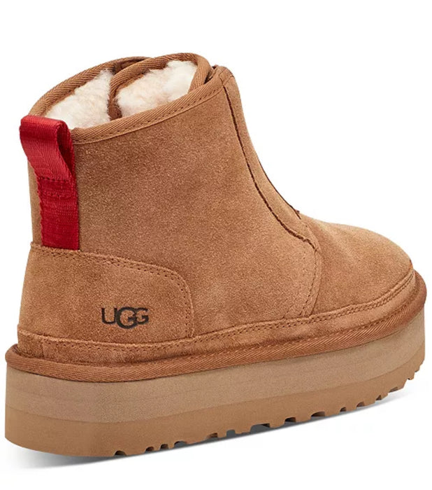 UGg Neumel Zip Platform Booties Chesnut