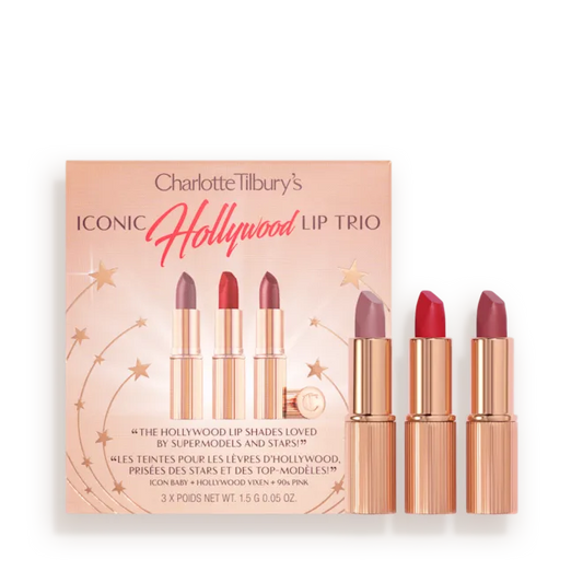 Charlotte Tilbury Iconic Hollywood Lip Trio
