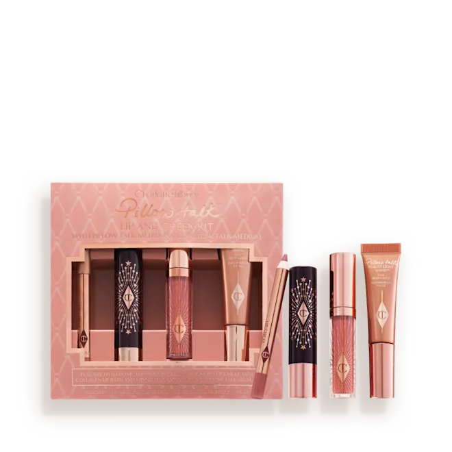 Charlotte Tilbury Pillow Talk Iconic Lip + Cheek Kit