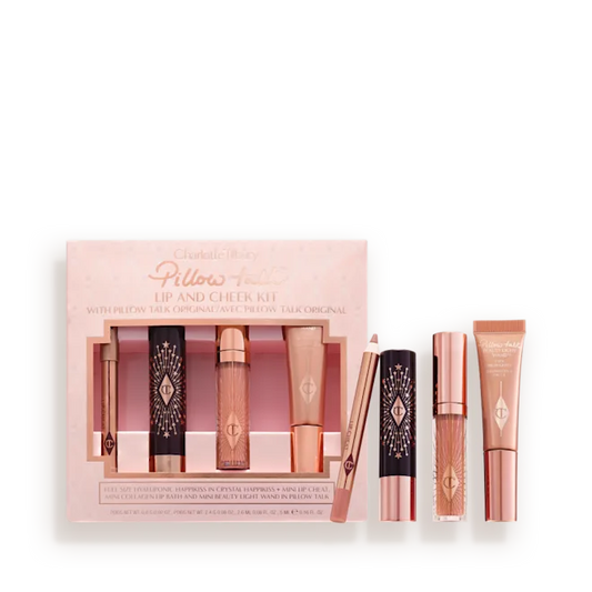 Charlotte Tilbury Pillow Talk Iconic Lip + Cheek Kit