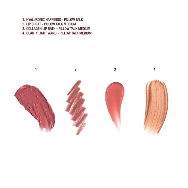Charlotte Tilbury Pillow Talk Iconic Lip + Cheek Kit