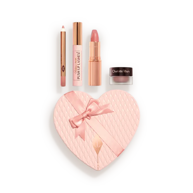 Charlotte Tilbury Pillow Talk Icons On The Go Lip & Eye Kit