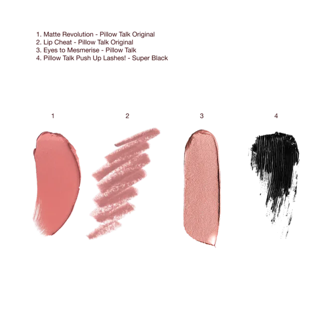 Charlotte Tilbury Pillow Talk Icons On The Go Lip & Eye Kit