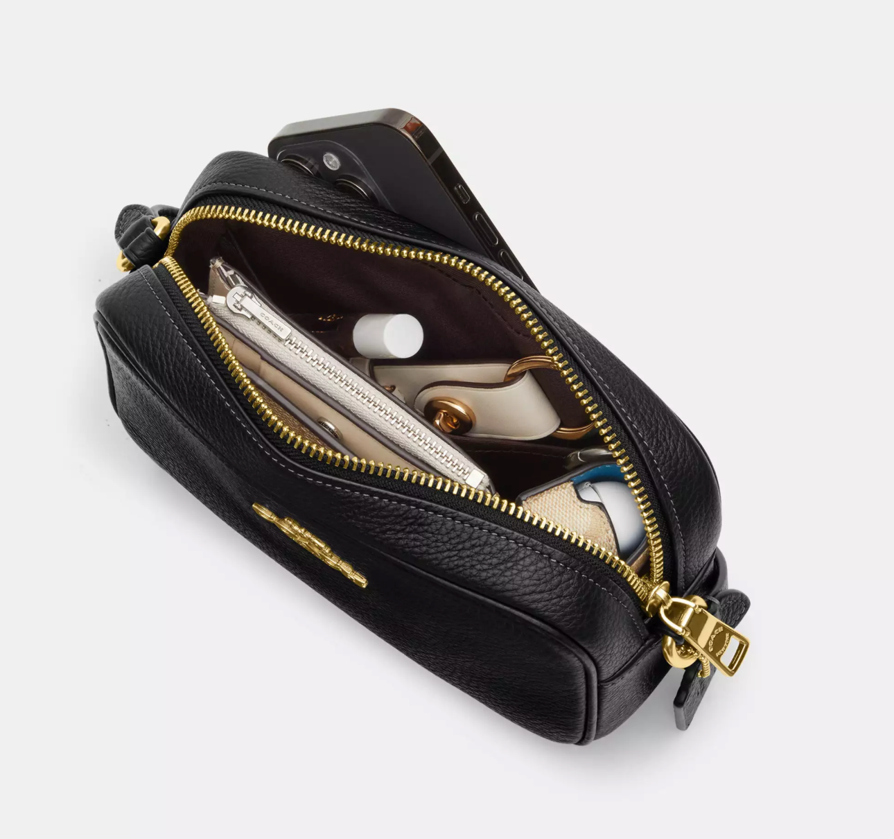 Coach Mini Jamie Camera Bag Kadın Deri Çanta