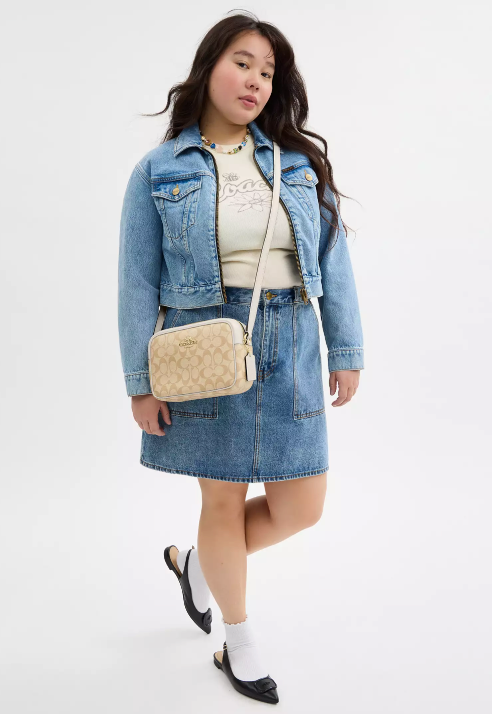 Coach Jamie Camera Bag in Signature Canvas