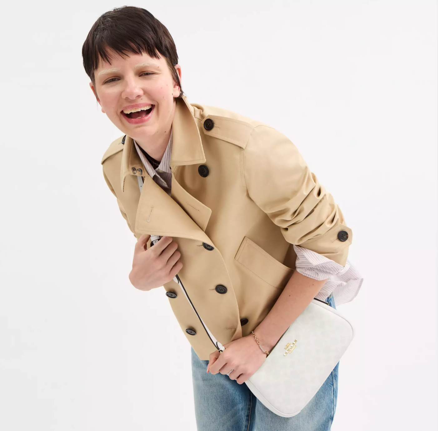 Coach Teri Shoulder Bag In Signature Canvas