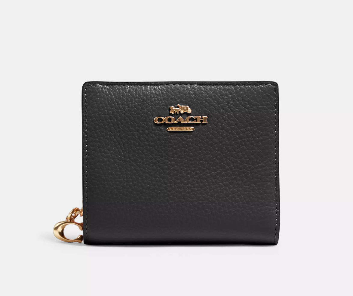 Coach Snap Wallet Deri Cüzdan