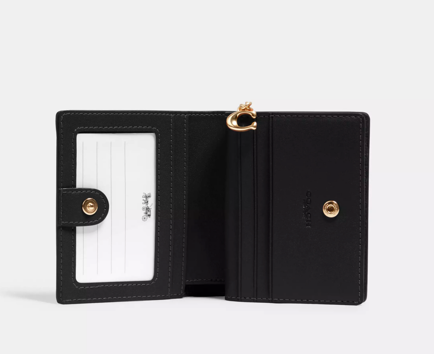 Coach Snap Wallet Deri Cüzdan