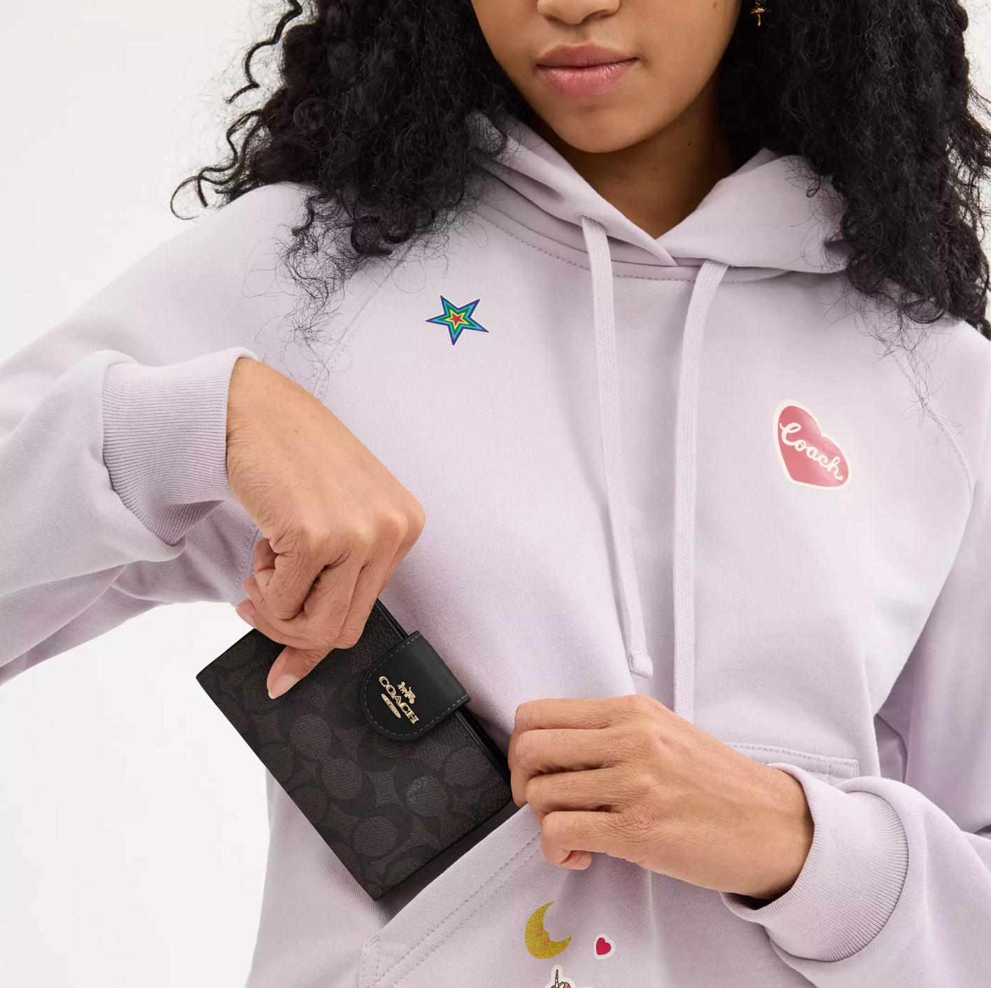 Coach Medium Corner Zip Kadın Cüzdan