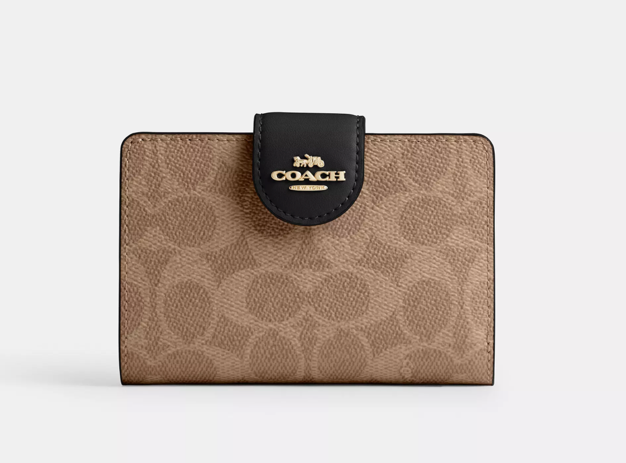 Coach Medium Corner Zip Kadın Cüzdan