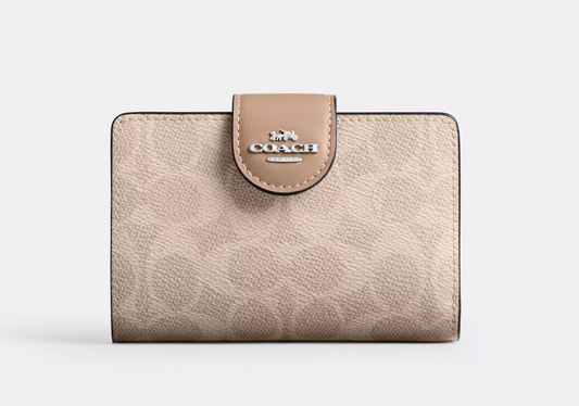 Coach Medium Corner Zip Kadın Cüzdan