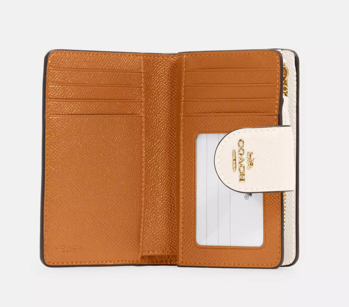 Coach Medium Corner Zip Kadın Deri Cüzdan