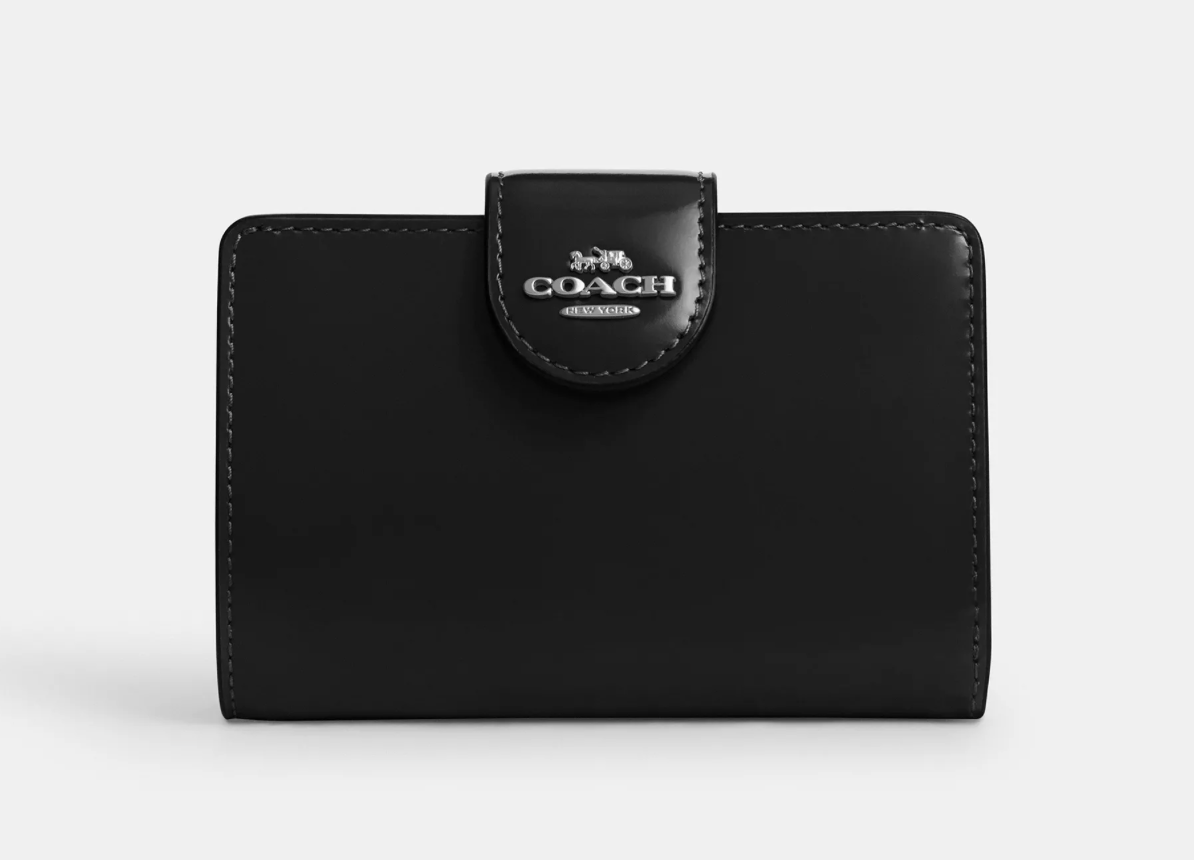 Coach Medium Corner Zip Wallet Deri Cüzdan