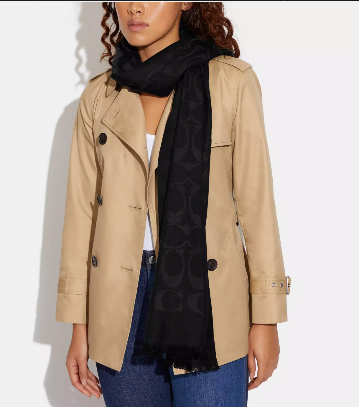 Coach Signature Wrap