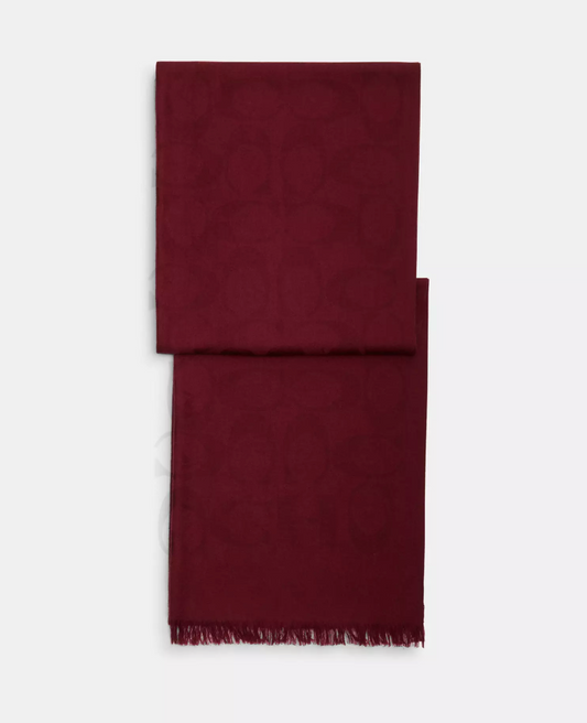 Coach Signature Wrap