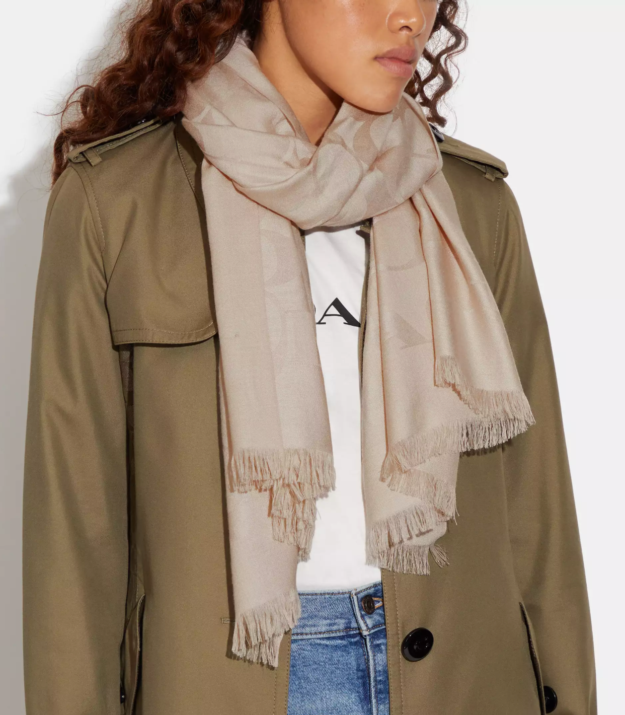 Coach Signature Wrap