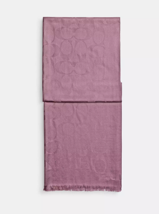 Coach Signature Wrap