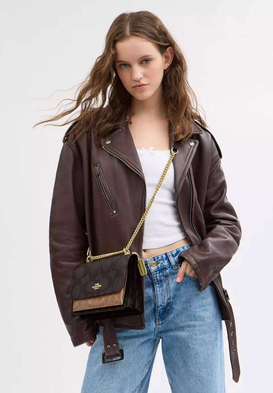 Coach Klare Crossbody Bag In Signature Canvas