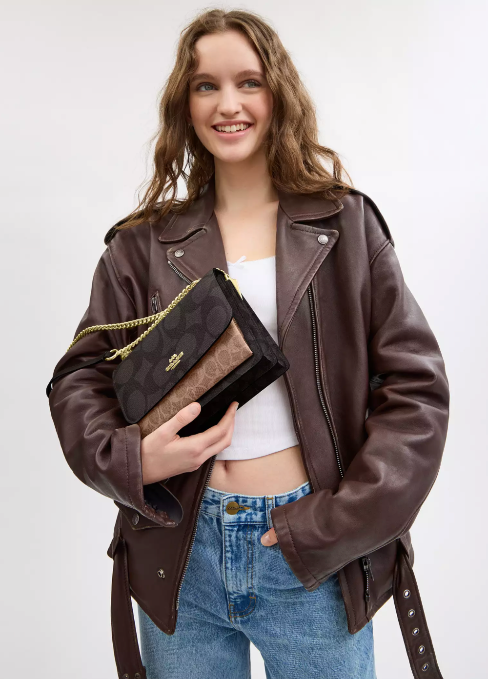 Coach Klare Crossbody Bag In Signature Canvas