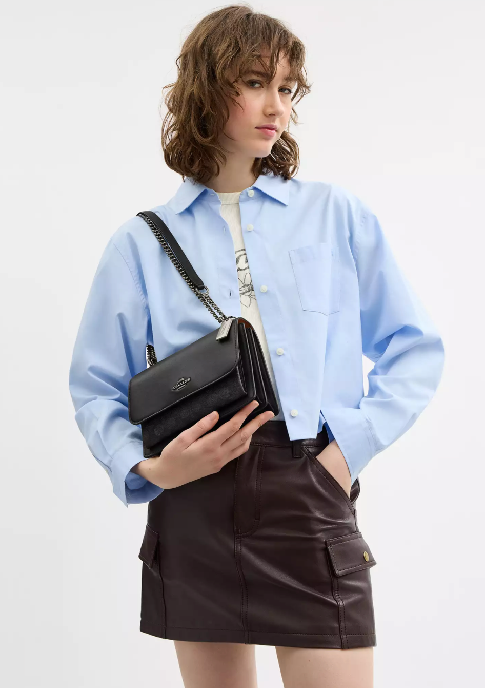 Coach Klare Crossbody Bag In Signature Canvas