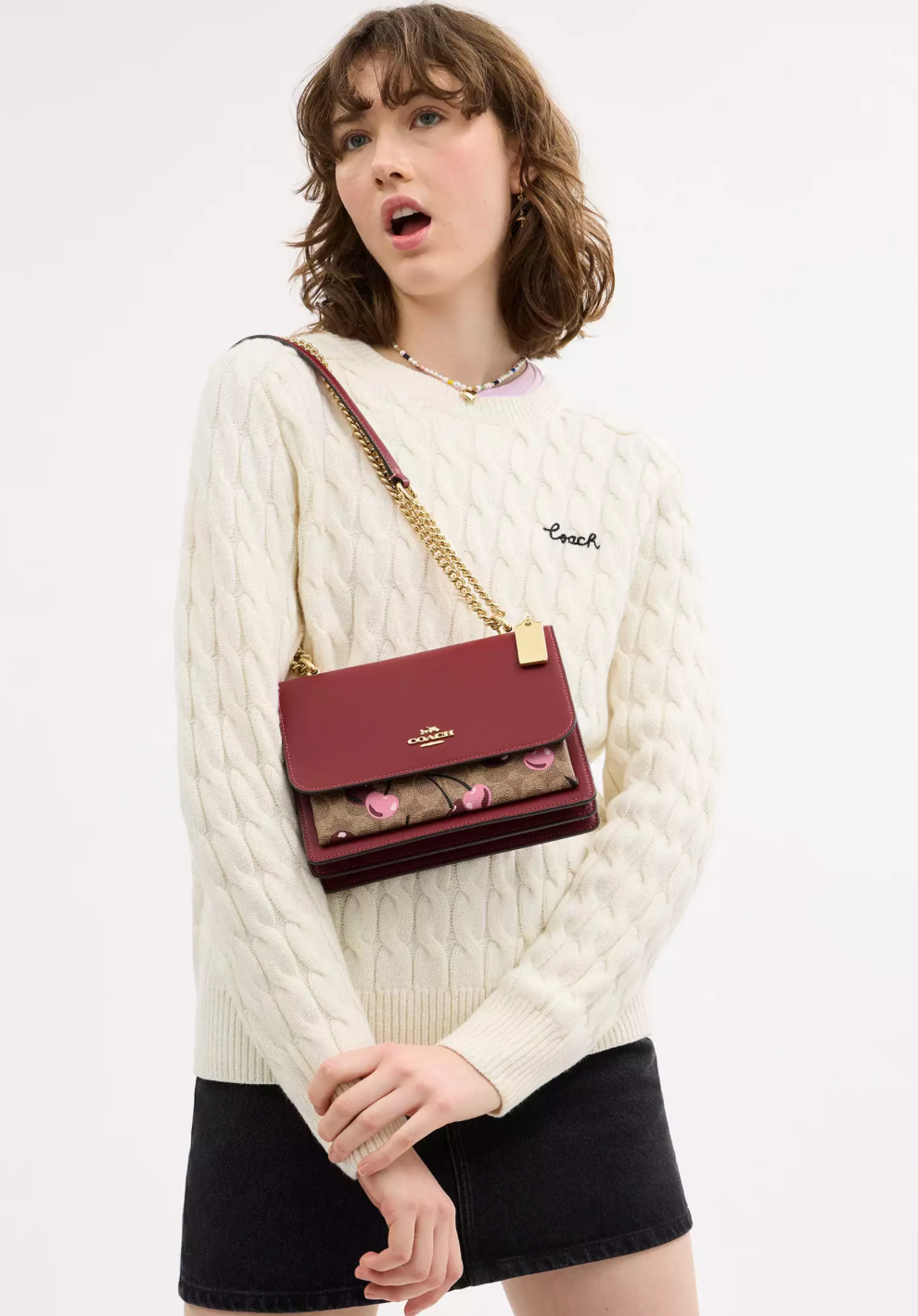 Coach Klare Crossbody Bag With Cherry Print – PARK PREMIUM