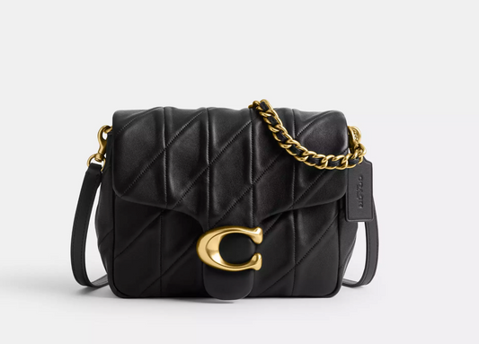 Coach Times Square Tabby Shoulder Bag With Quilting