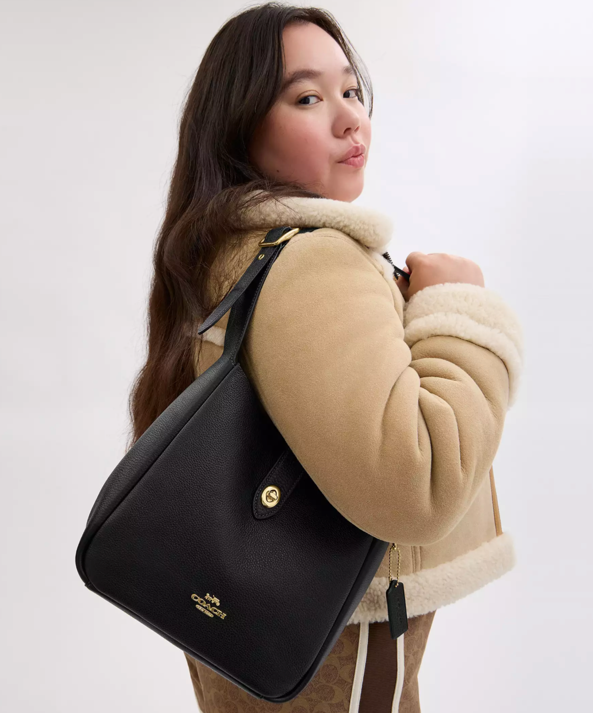 Coach Hadley Convertible Crossbody Bag Kadın Deri Çanta
