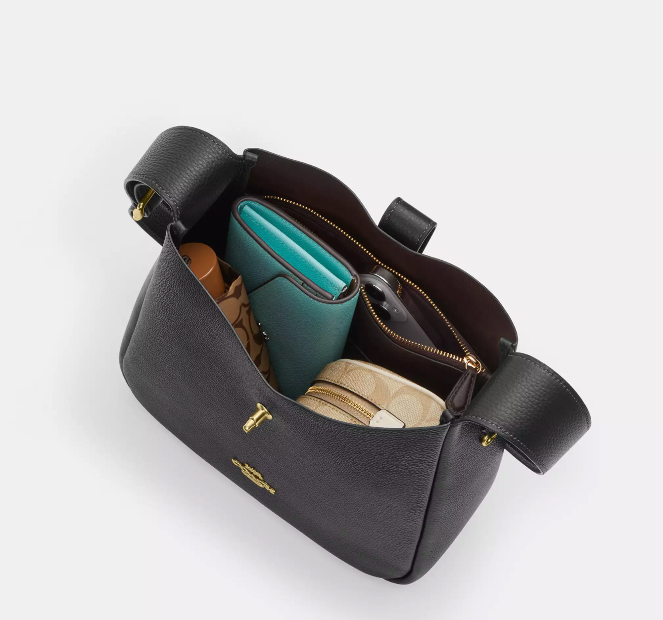 Coach Hadley Convertible Crossbody Bag Kadın Deri Çanta