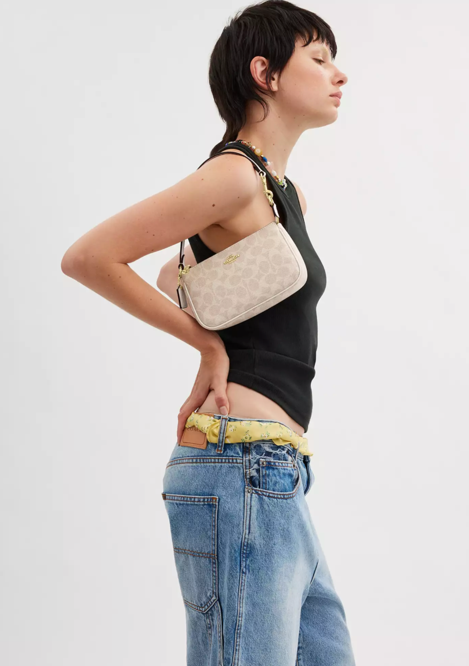 Coach Nolita 19 In Signature Canvas