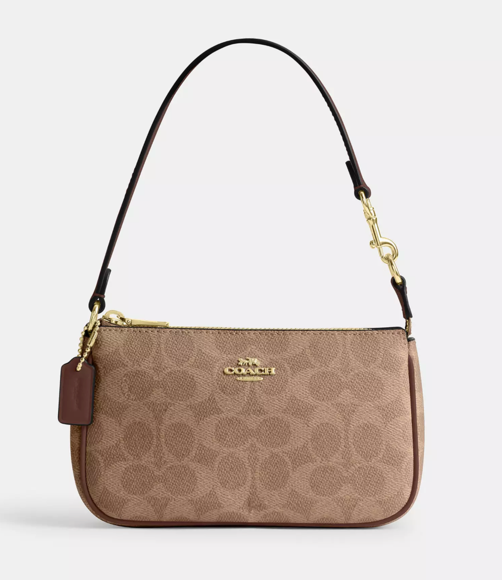 Coach Nolita 19 In Signature Canvas