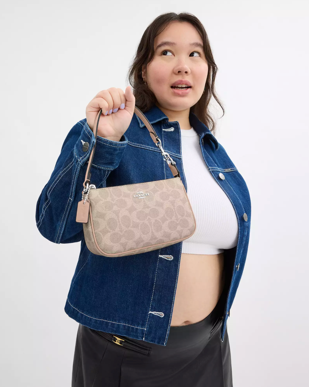 Coach Nolita 19 In Signature Canvas