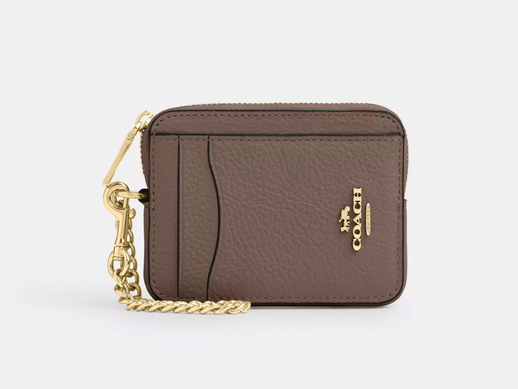 Coach Zip Card Case Kartlık