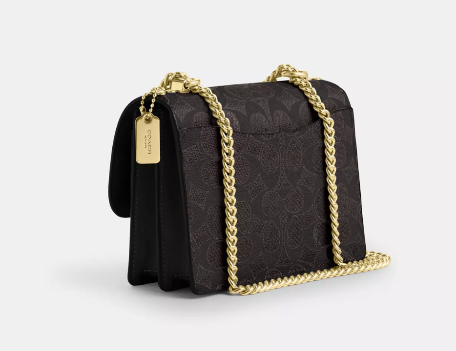 Coach Mini Klare Crossbody Bag In Signature Canvas Çanta