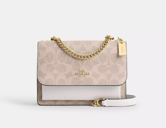 Coach Mini Klare Crossbody Bag In Signature Canvas Çanta