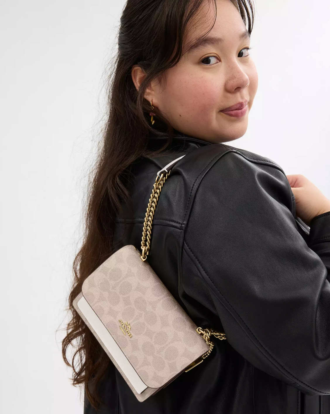 Coach Mini Klare Crossbody Bag In Signature Canvas Çanta