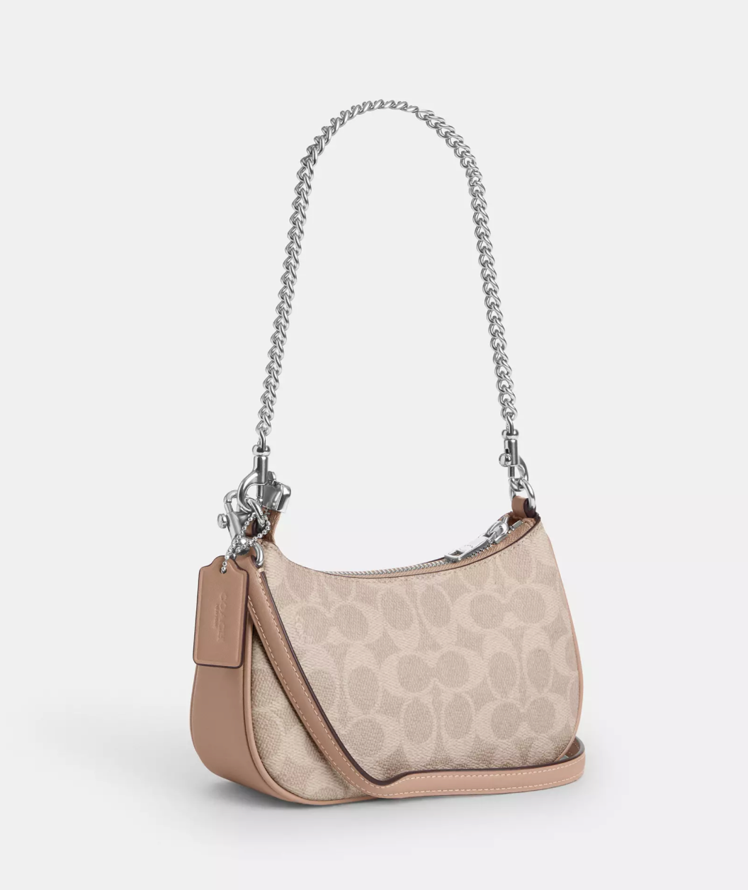 Coach Teri Mini Crossbody Bag In Signature Canvas Kadın Çanta