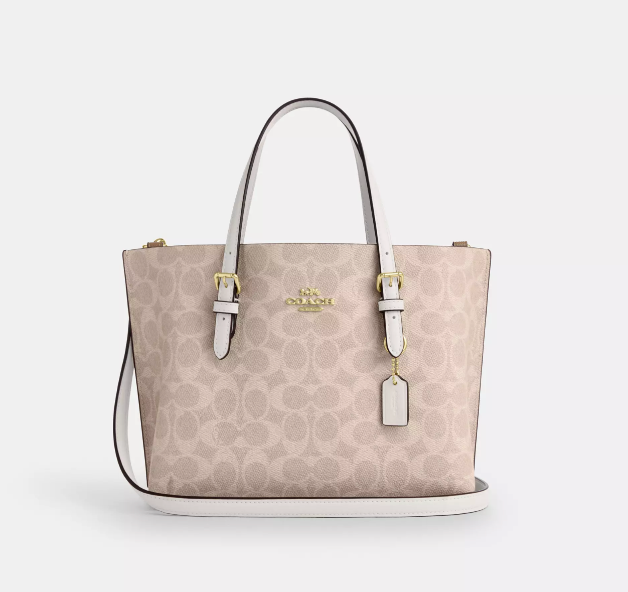 Coach Mollie Tote Bag 25 In Signature Canvas Kadın Çanta
