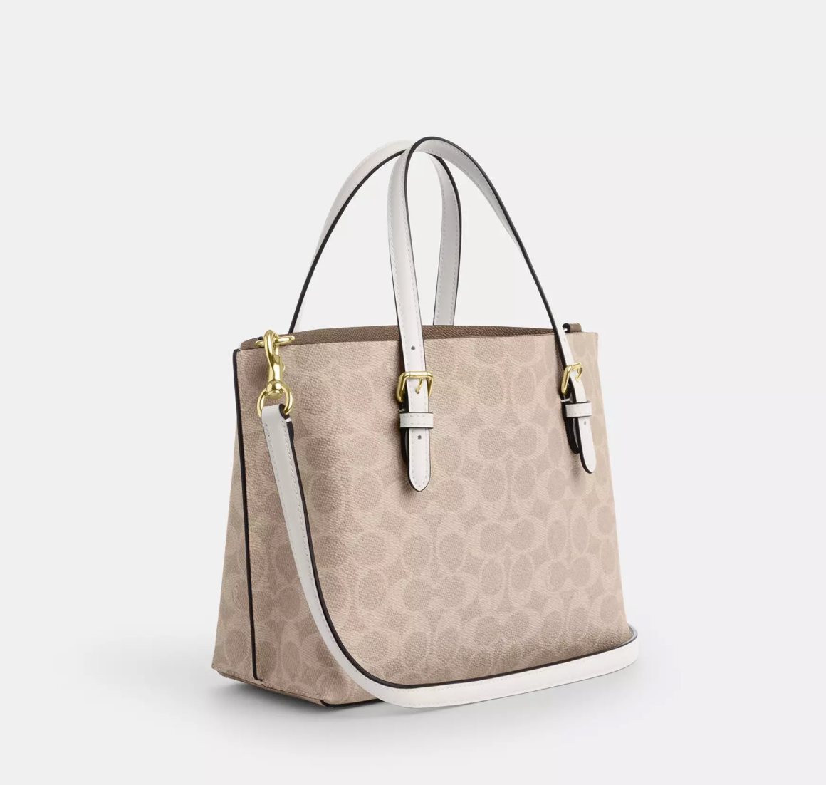 Coach Mollie Tote Bag 25 In Signature Canvas Kadın Çanta
