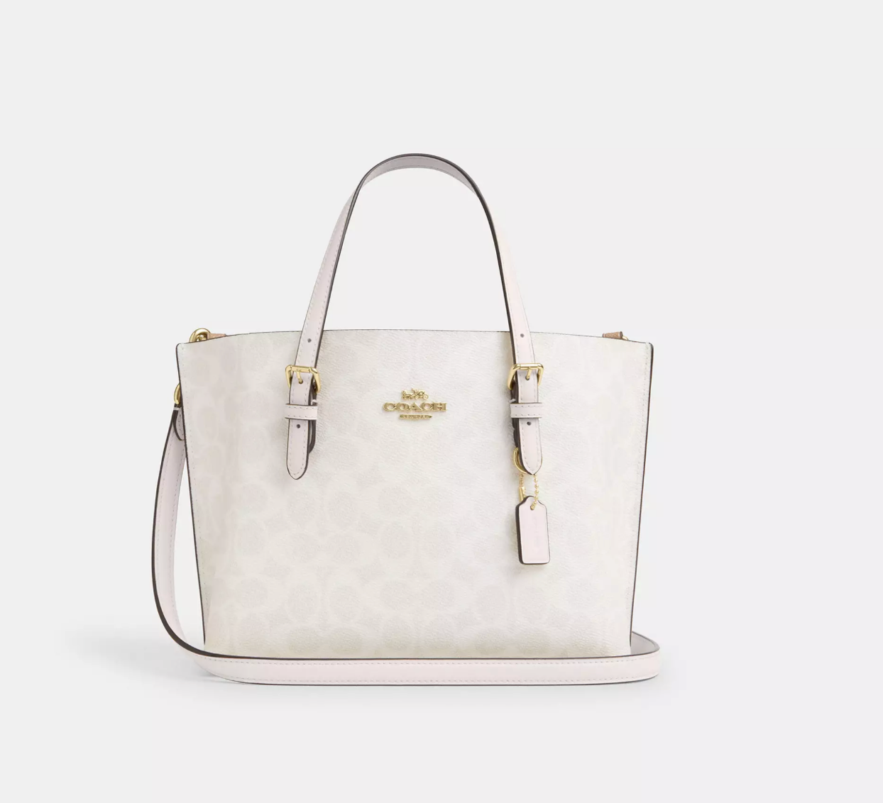 Coach Mollie Tote Bag 25 In Signature Canvas Kadın Çanta