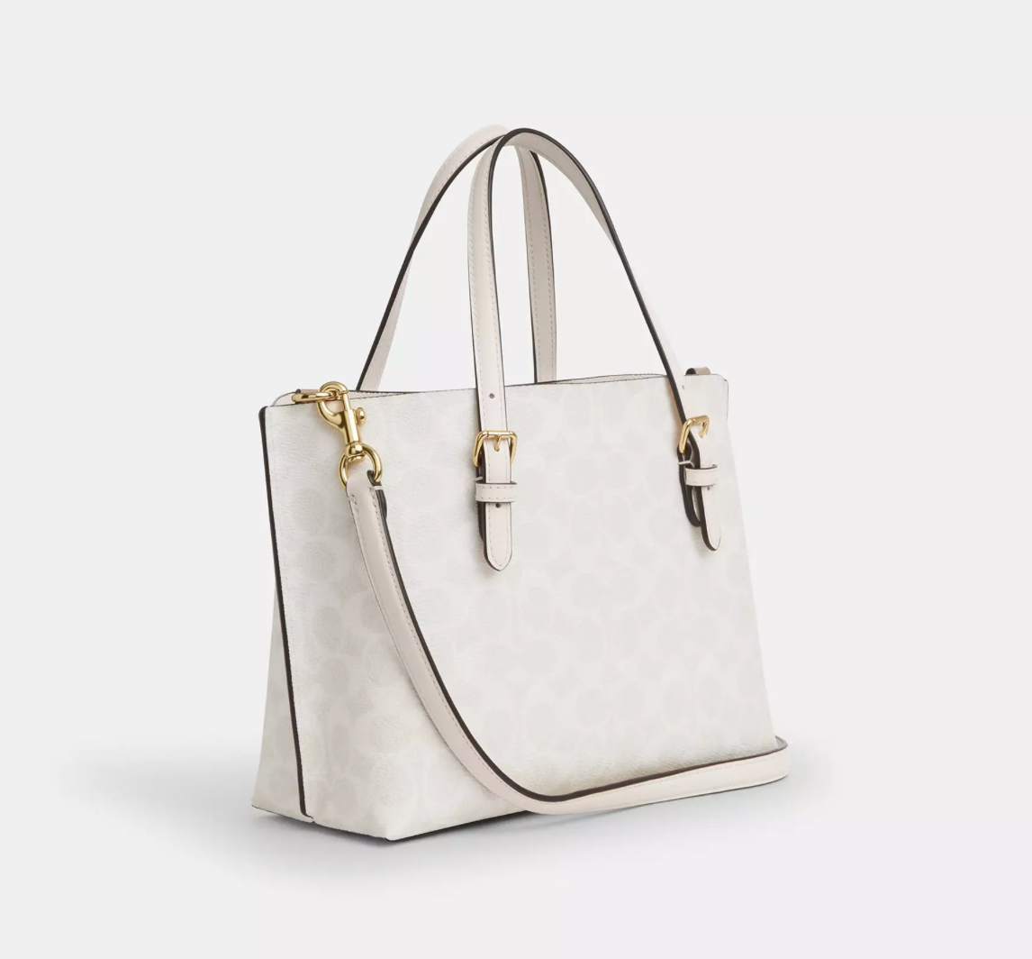 Coach Mollie Tote Bag 25 In Signature Canvas Kadın Çanta