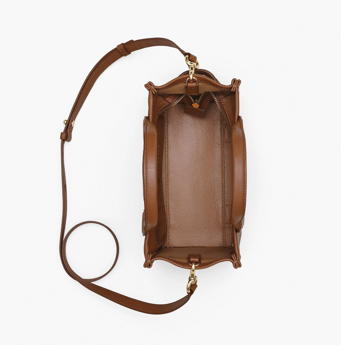 Marc Jacobs Small Leather Tote Bag Argan Oil