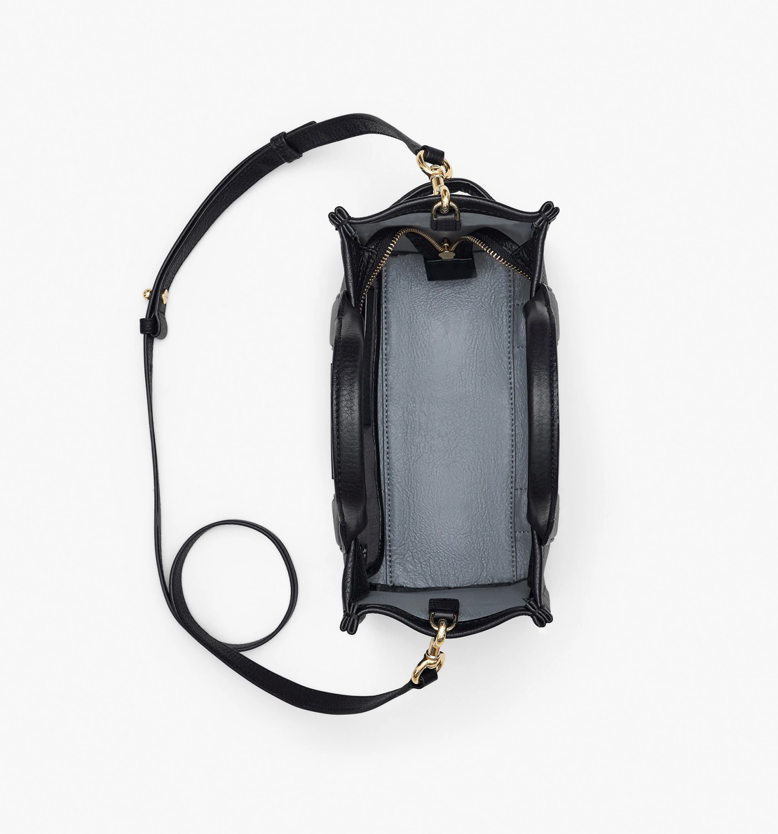 Marc Jacobs Small Leather Tote Bag Black